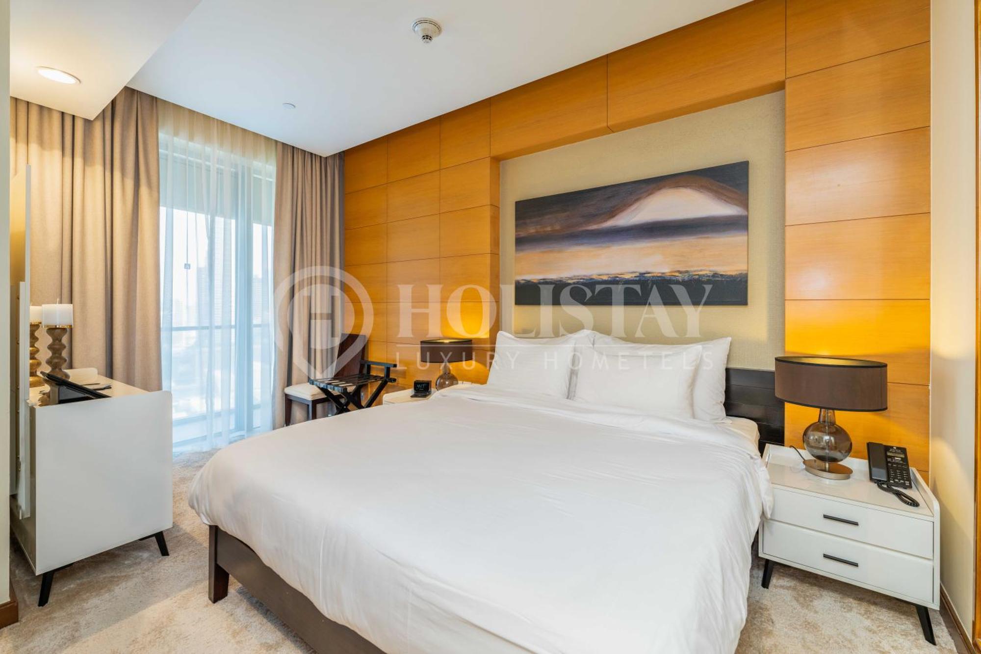 Holistay Luxury Homes - Burj Khalifa View - Direct Access Mall Дубай