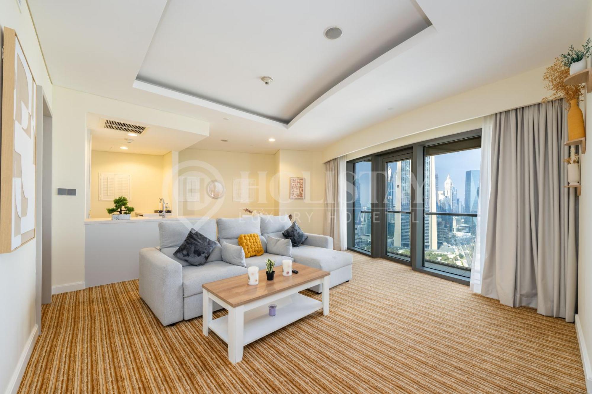 Апартаменти Holistay Luxury Homes - Burj Khalifa View - Direct Access Mall
